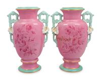 A Pair of Paris Porcelain Vases