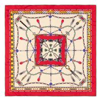 Five Designer Silk Scarves