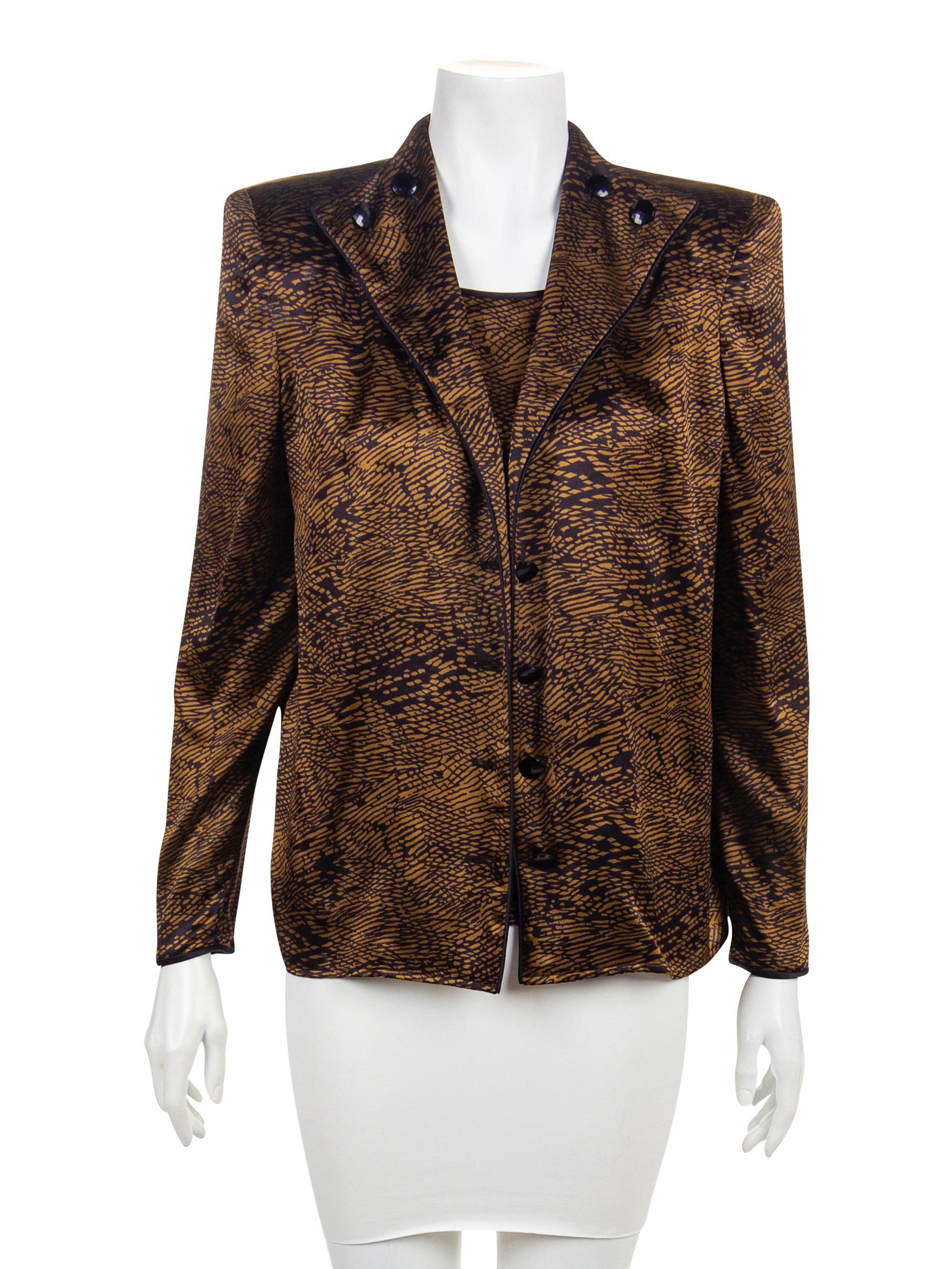 Valentino Blouse & Jacket, 1980s
