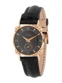 LeCOULTRE, VINTAGE, 14K YELLOW GOLD WRISTWATCH