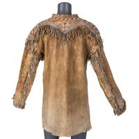 Santee Sioux Beaded Hide Shirt