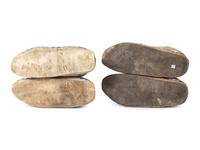 Northern Plains Beaded Hide Moccasins