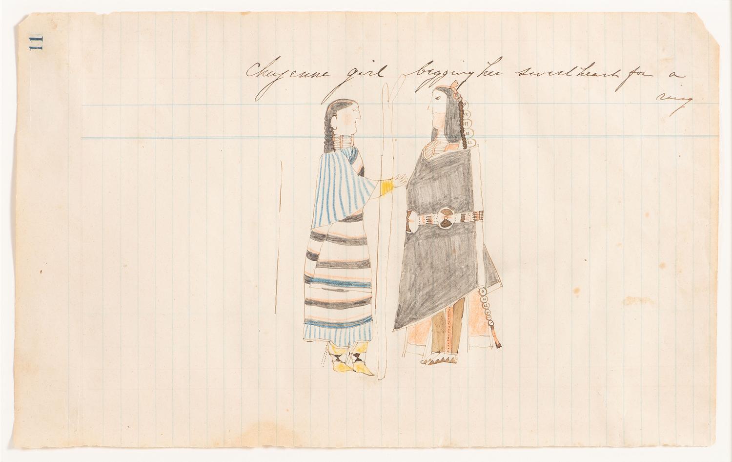 Cheyenne Ledger Drawing