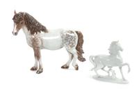 Two Rosenthal Porcelain Figures Width of wider 12 inches. — 20TH CENTURY