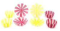 A Group of Eight Venini Dishes Diameter 6 1/2 inches. — 20TH CENTURY