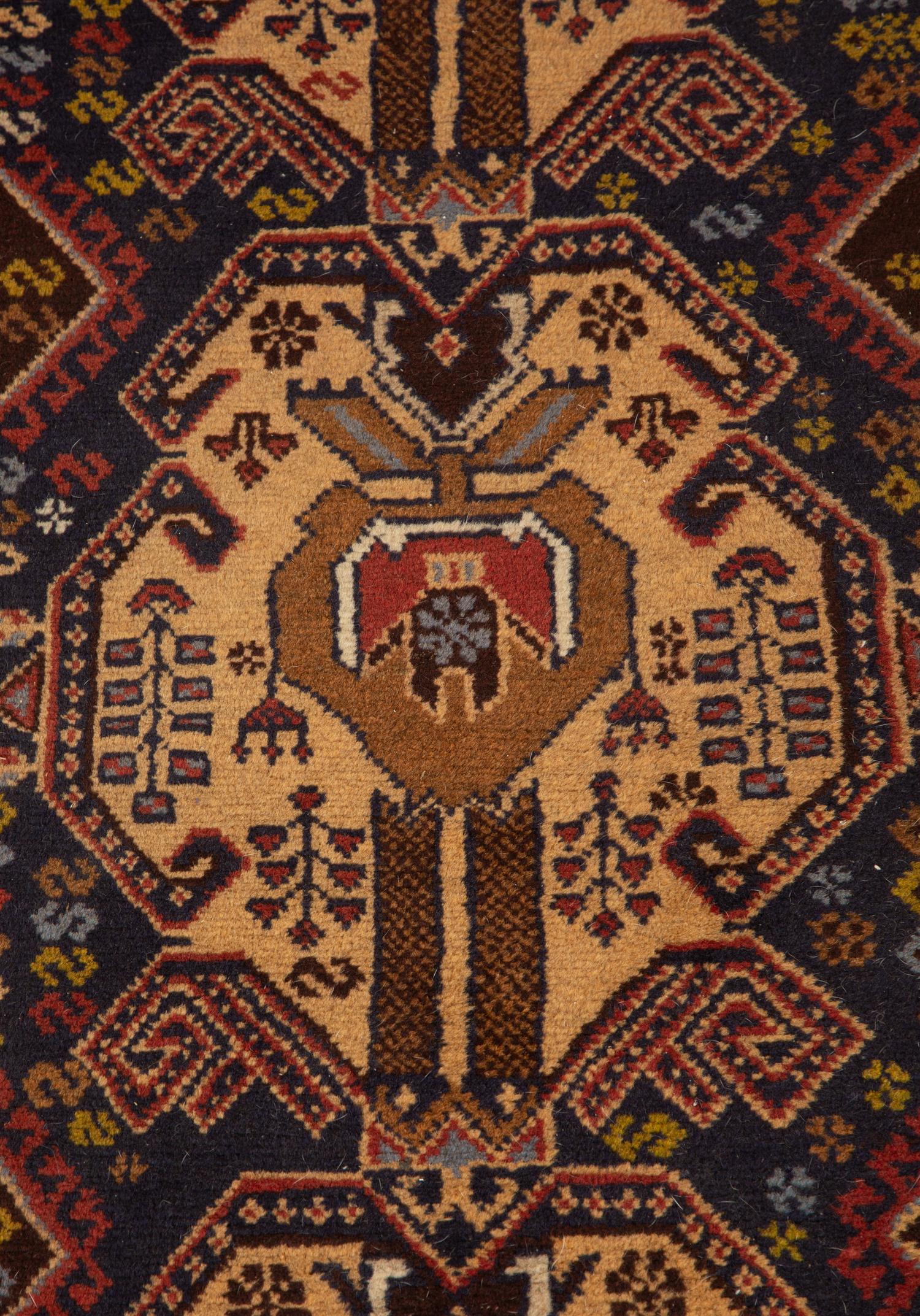 A Persian Design Wool Rug