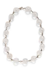 An Art Deco and Rock Crystal 'Pools of Light' Necklace, 56.70 dwts.