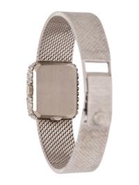 PATEK PHILIPPE, REF. 4102/1 18K WHITE GOLD AND DIAMOND 'ELLIPSE LADY' WRISTWATCH