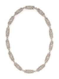 PLATINUM AND DIAMOND NECKLACE
