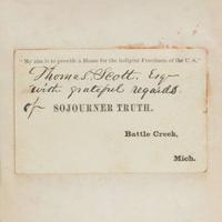 [African-Americana] Truth, Sojourner Narrative of Sojourner Truth...Labors and Correspondence, Drawn from Her "Book of Life."