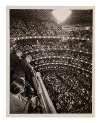 [20TH-CENTURY OPERA SINGERS]. A group of 5 photographs of opera singers from the 1940s, most signed and inscribed, comprising images of: