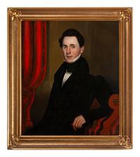 Attributed to John Samuel Blunt (1798-1835), A Portrait of a Young Man
