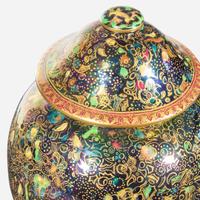 A Wedgwood Fairyland Lustre Vase and Cover UK, circa 1920