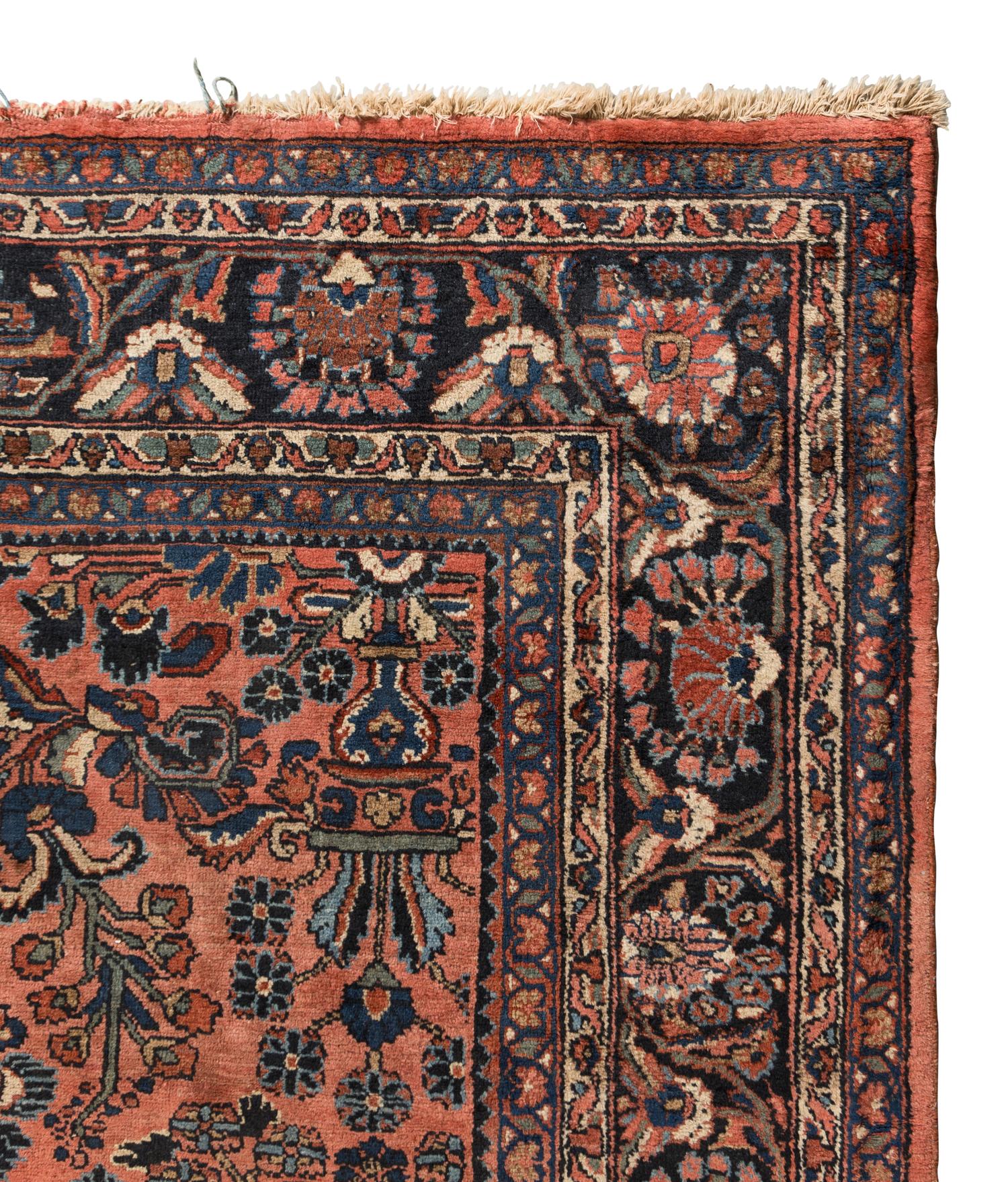 A Sarouk Wool Rug