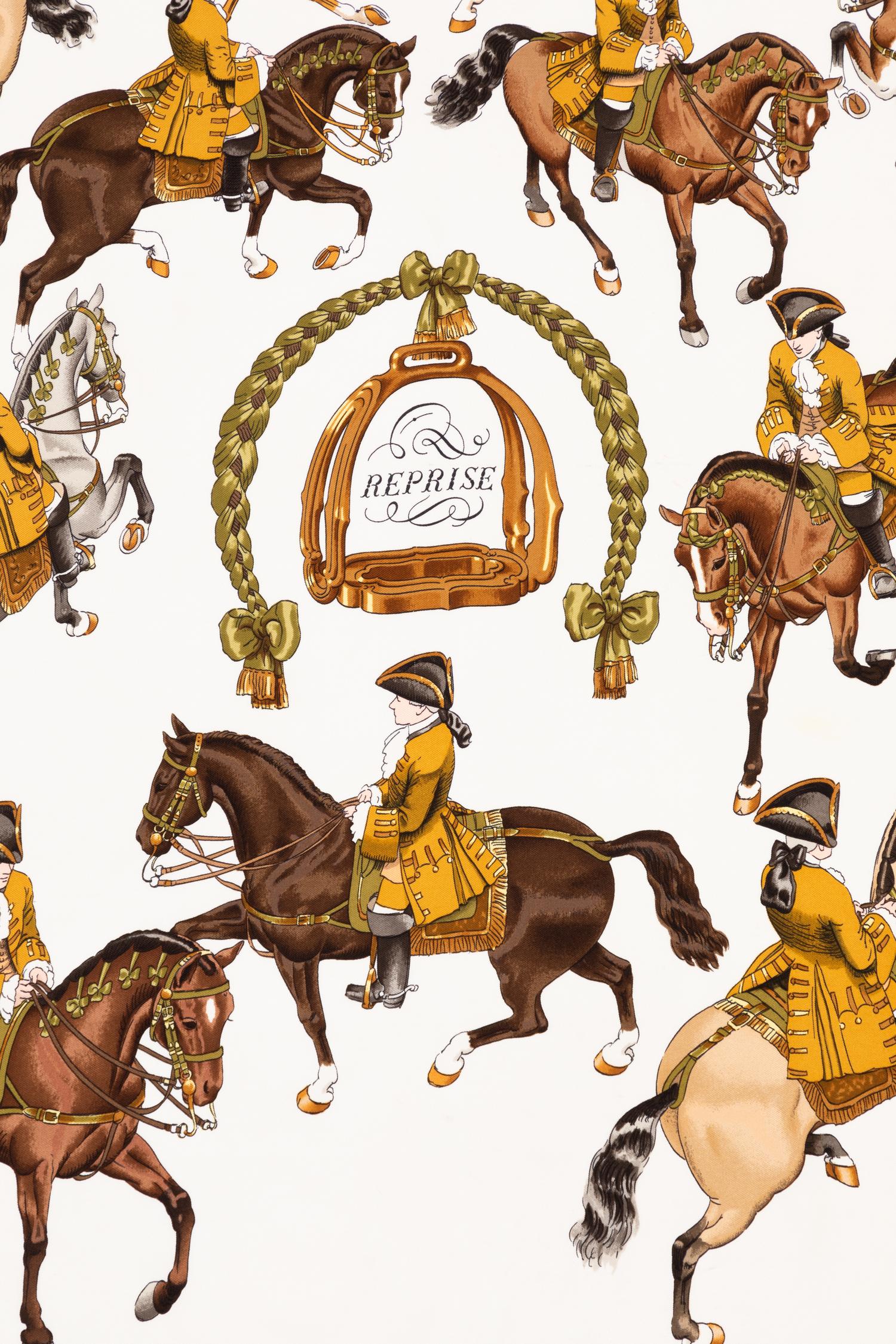Hermès 90cm Silk Scarf