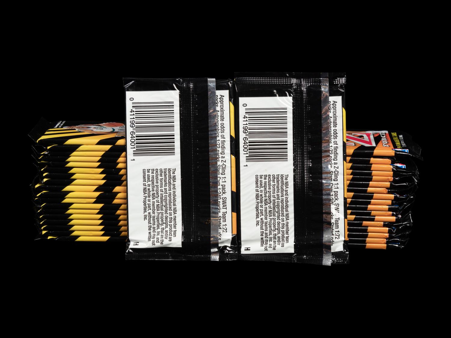 A Group of 37 Packs of 1996-97 Skybox Z Force Basketball Cards (Kobe Bryant Rookie)