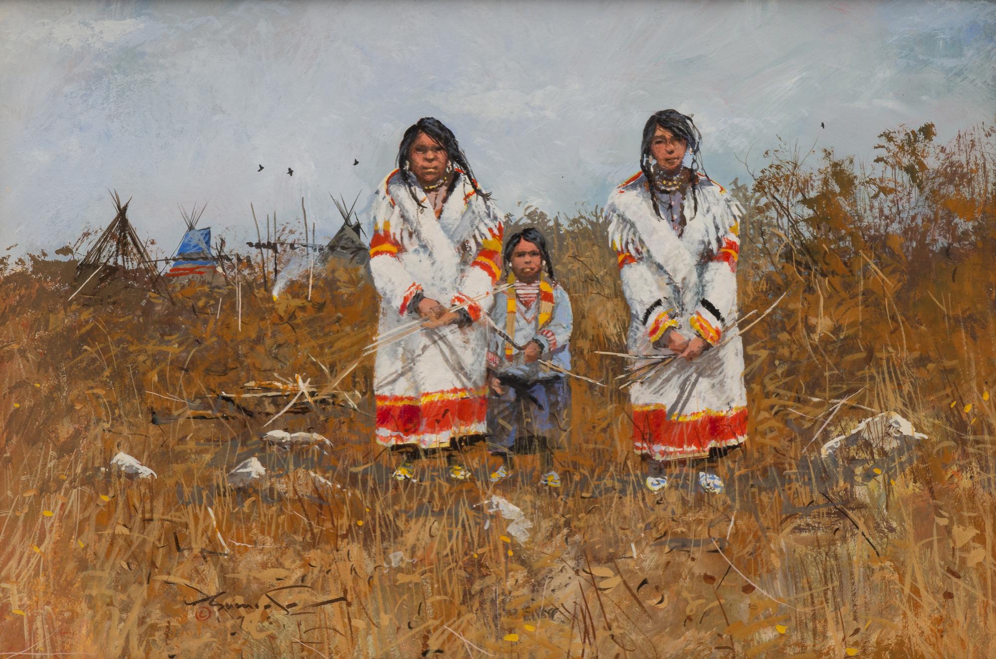 Three Little Hunters