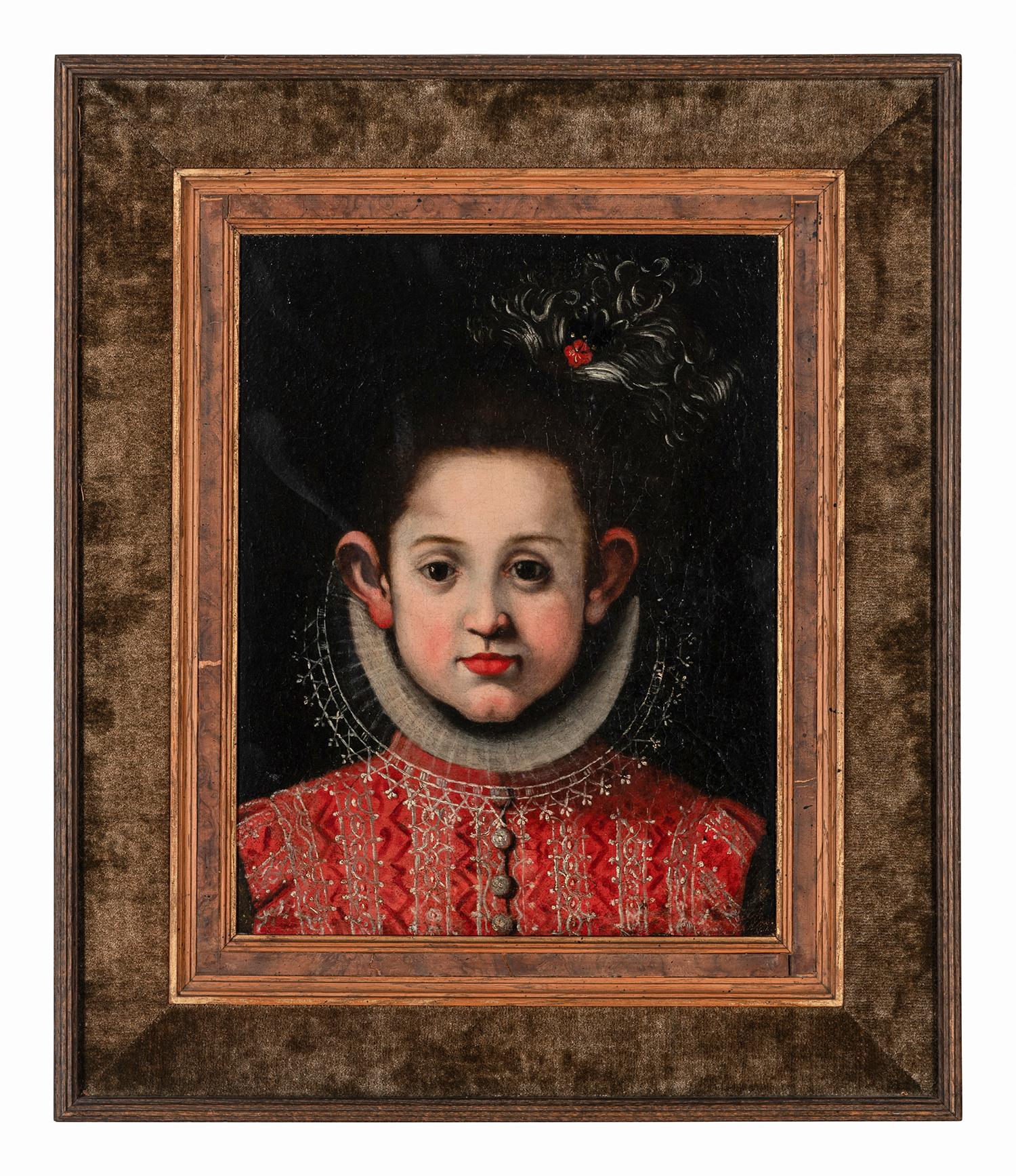 Portrait of a Boy in Red Tunic