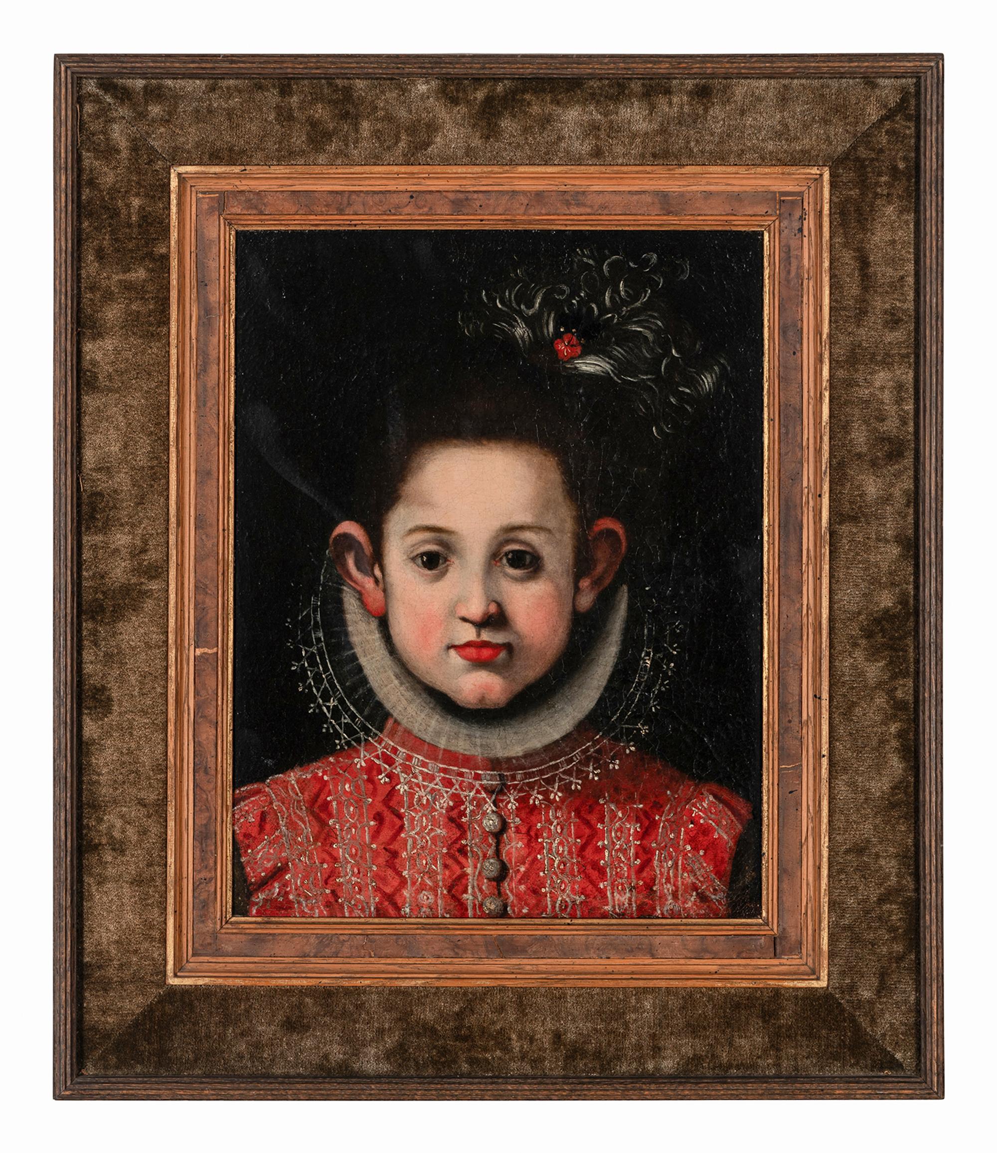 Portrait of a Boy in Red Tunic