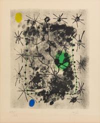 Joan Miró, (Spanish, 1893-1983), Untitled (from Constellations), 1959