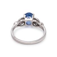 SAPPHIRE AND DIAMOND RING
