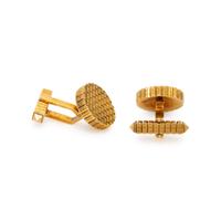 TIFFANY & CO., YELLOW GOLD CUFFLINKS