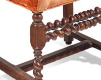 A Pair of Charles II Oak Side Chairs