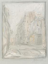 Alberto Giacometti, (Swiss, 1901-1966), Rue d'Alesia, 1954