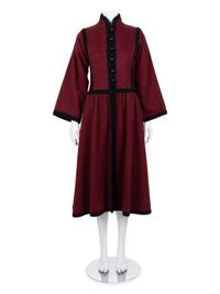 Saint Laurent Rive Gauche Wool Coat, c. 1977