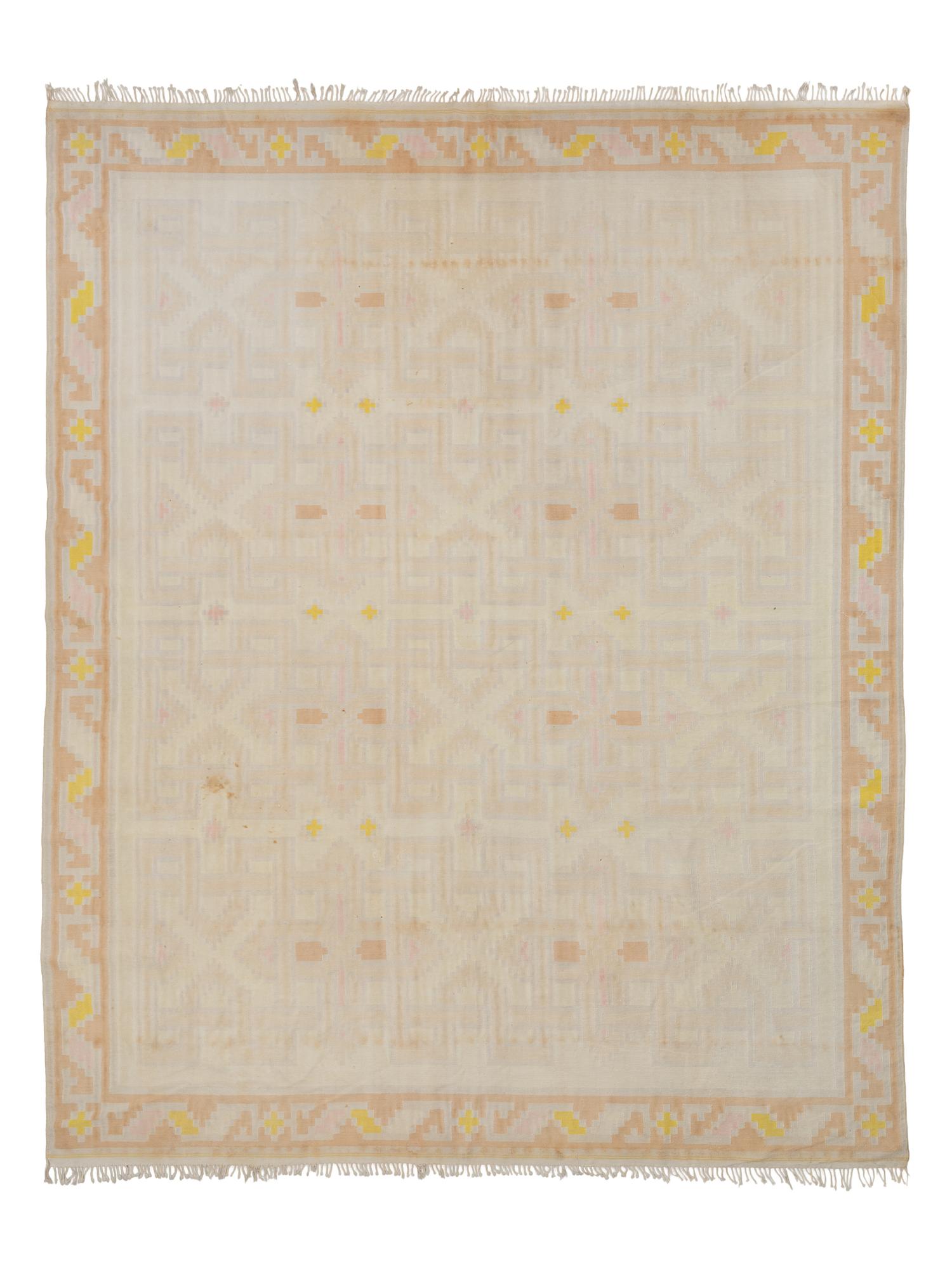 A Dhurrie Carpet