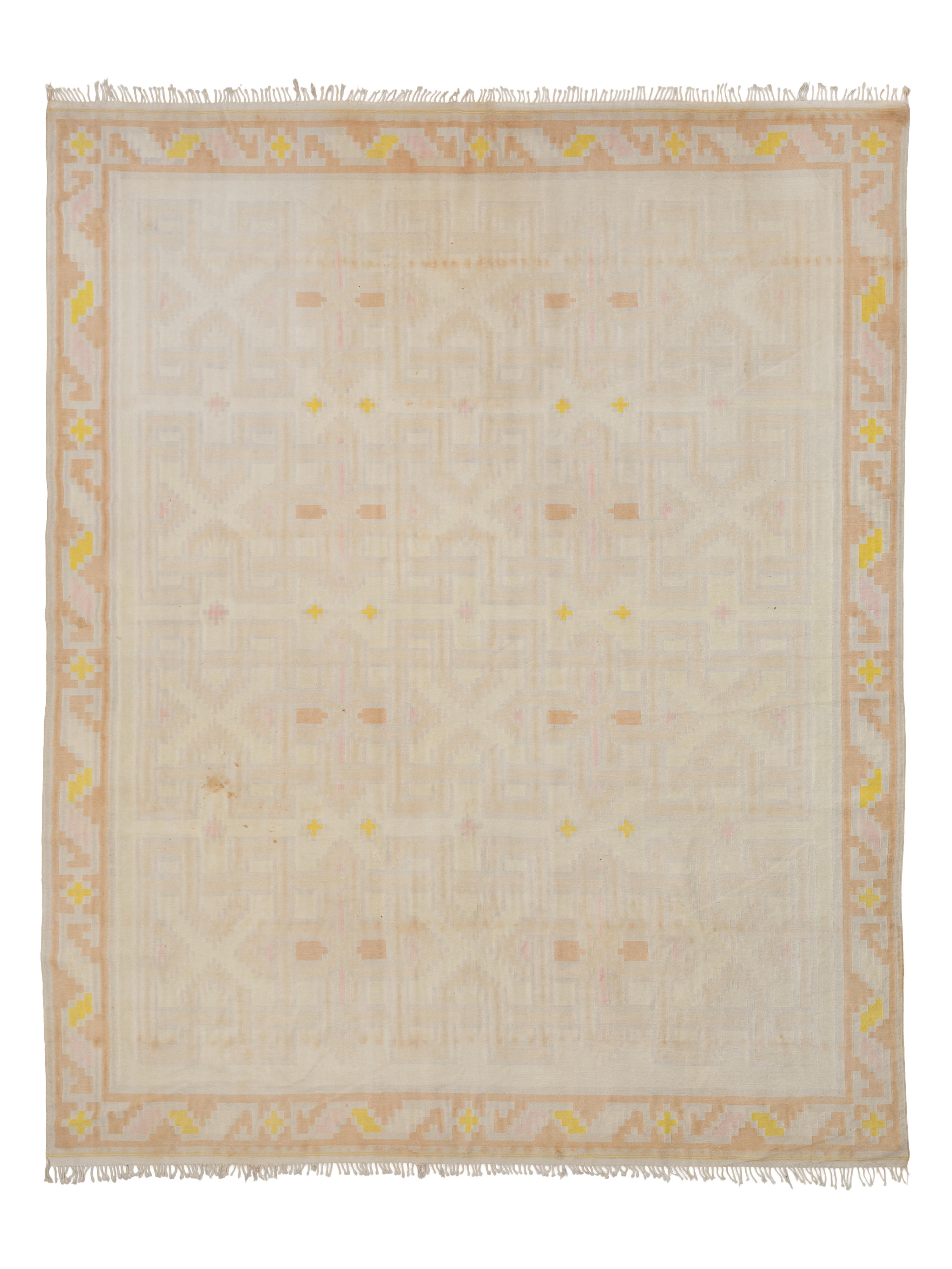 A Dhurrie Carpet