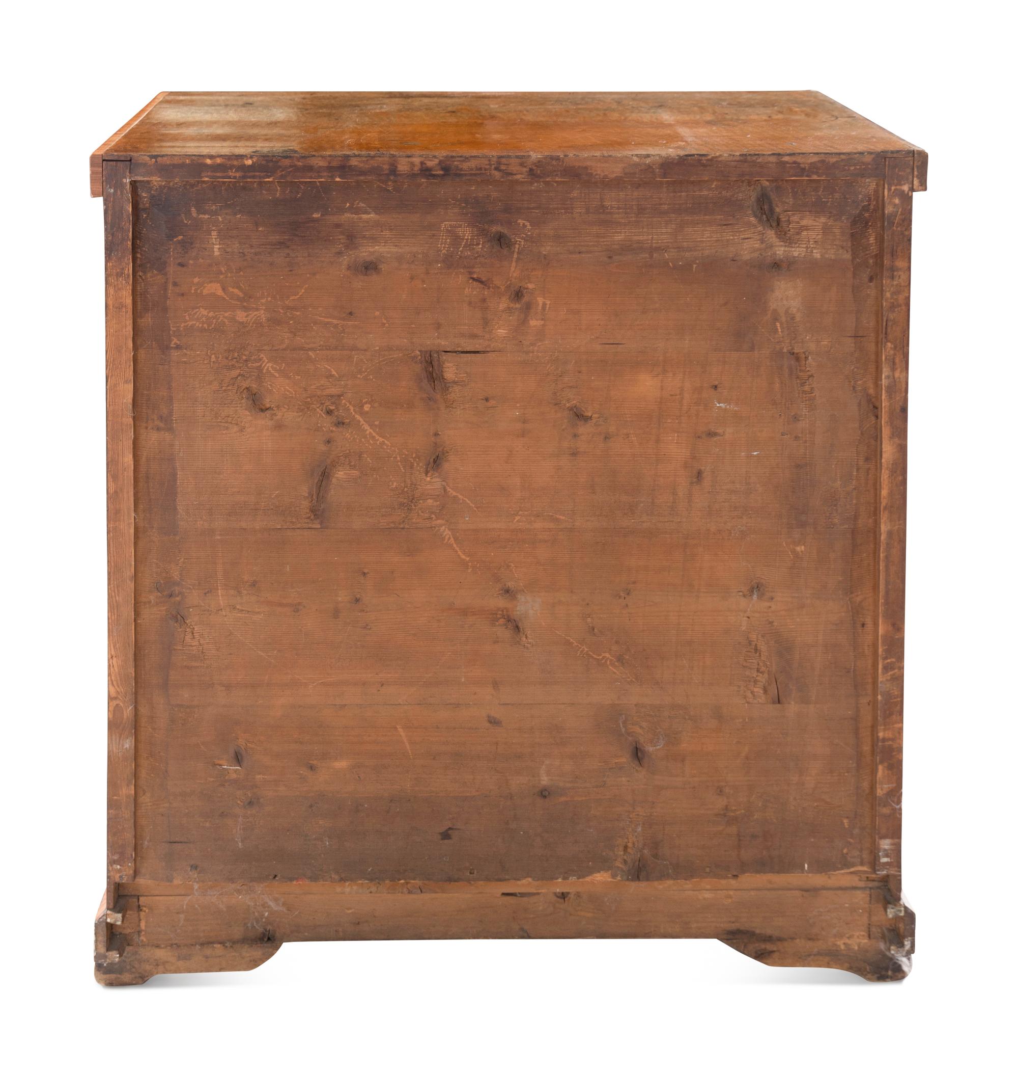 A Biedermeier Maple Chest of Drawers