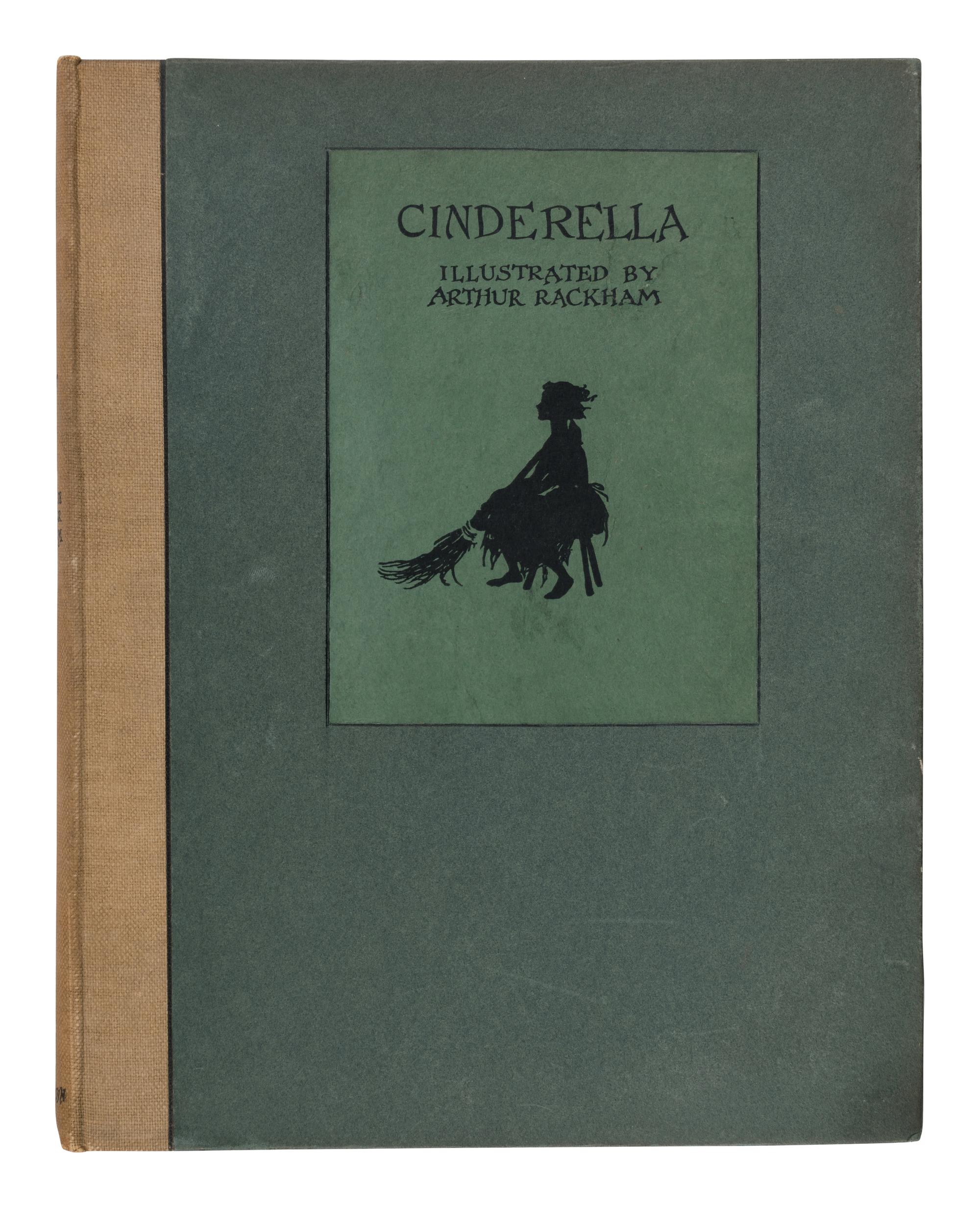 [CHILDREN'S BOOKS & ILLUSTRATION] -- [RACKHAM, Arthur (1867-1939), illustrator]. EVANS, Charles Seddon (1883-1944). Cinderella . London and Philadelphia: William Heinemann and J.B. Lippincott Co., 1919.