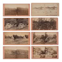 [CIVIL WAR]. Large group of postwar views of the Gettysburg battlefield by C. J. TYSON's, Excelsior Galleries, Gettysburg, PA.