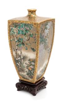 A Fine Japanese Satsuma Vase — MEIJI PERIOD (LATE 19TH CENTURY)