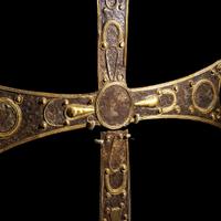 A Byzantine Iron and Gilt-Bronze Processional Cross