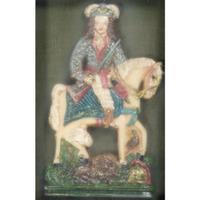 Four English Framed Wax Figures