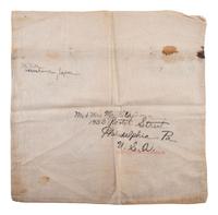 [WWII - HIROSHIMA]. Over 180 signatures from the pilots and crew of the Enola Gay and Bockscar .