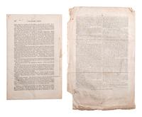 [SLAVERY & ABOLITION]. A group of 14 pamphlets related to Bleeding Kansas including slavery, the Lecompton Constitution, and the Stanton-Lane contest, comprising: