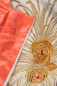 Two Embroidered Silk Robes, Furisode
