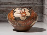 Polychrome Pottery Olla