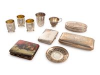 A Collection of Russian Silver Table Articles