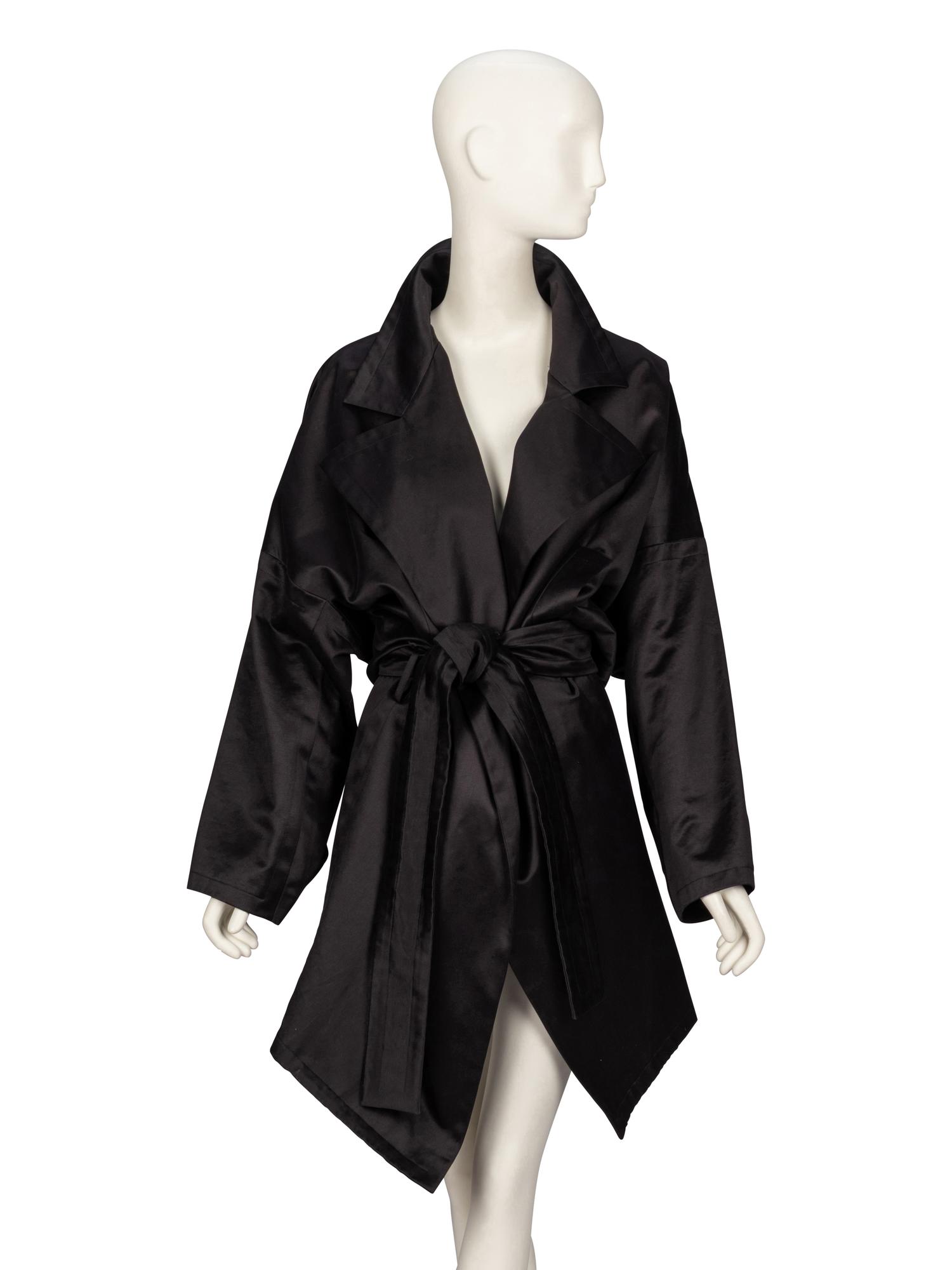 Yves Saint Laurent Rive Gauche, Oversized Drop Waist Jacket