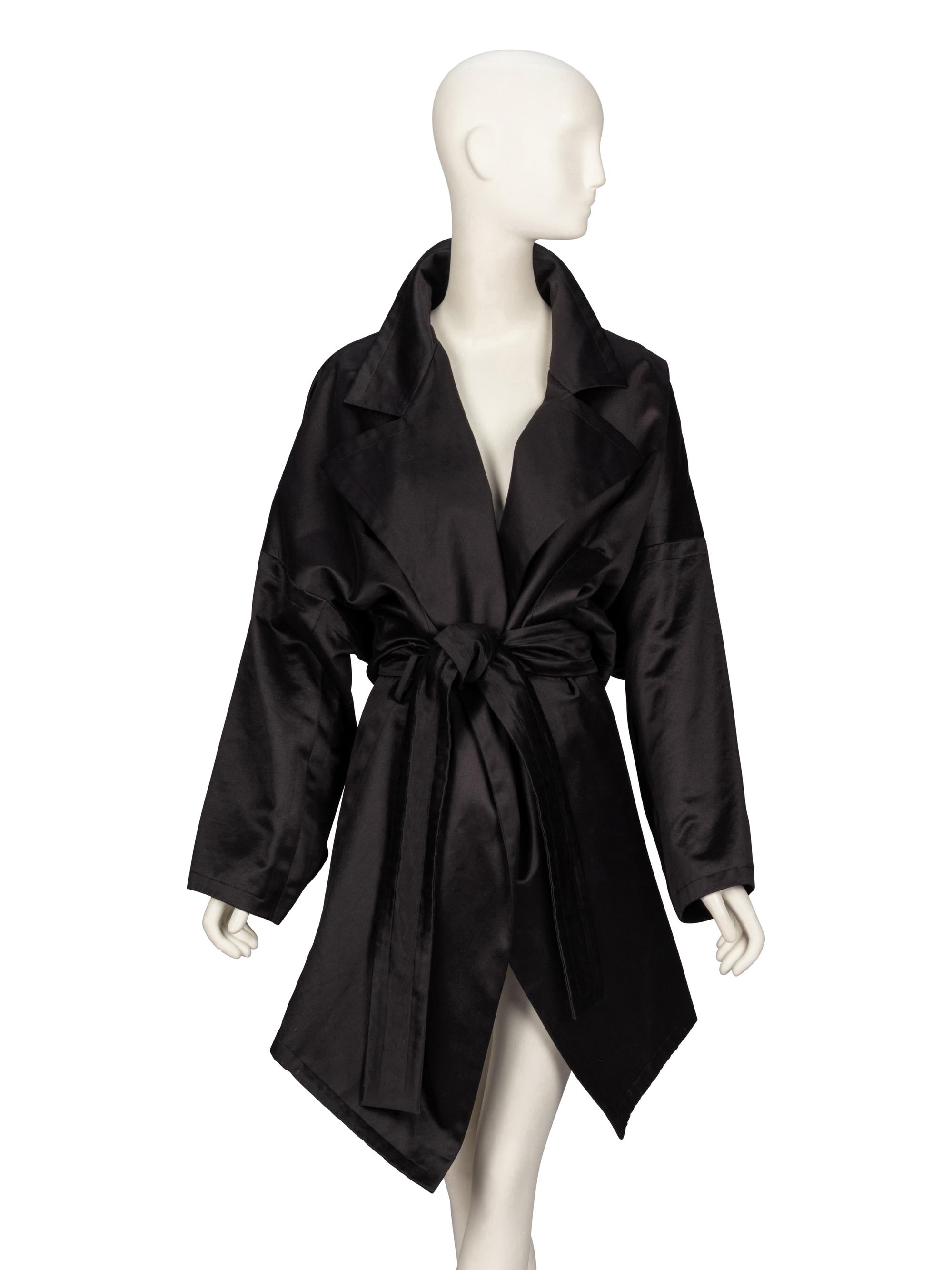 Yves Saint Laurent Rive Gauche, Oversized Drop Waist Jacket