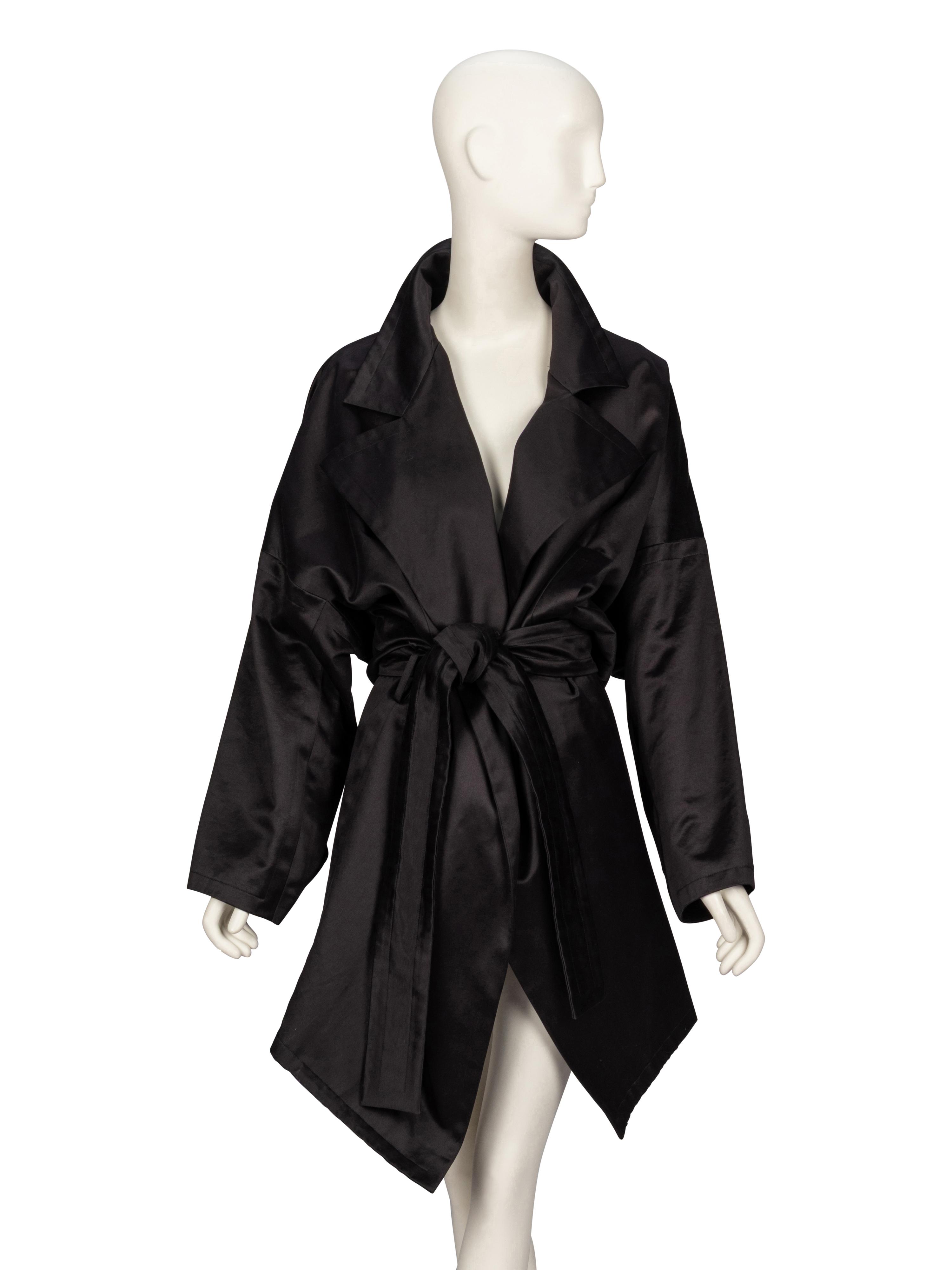 Yves Saint Laurent Rive Gauche, Oversized Drop Waist Jacket