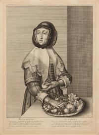 Wenceslaus Hollar, (Bohemian, 1607-1677), The Four Seasons, 1641 together with Of the Court Mouse, and Country Mouse (The Town Mouse an