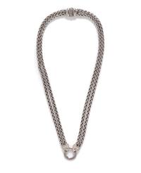 DAVID YURMAN, SILVER AND DIAMOND NECKLACE