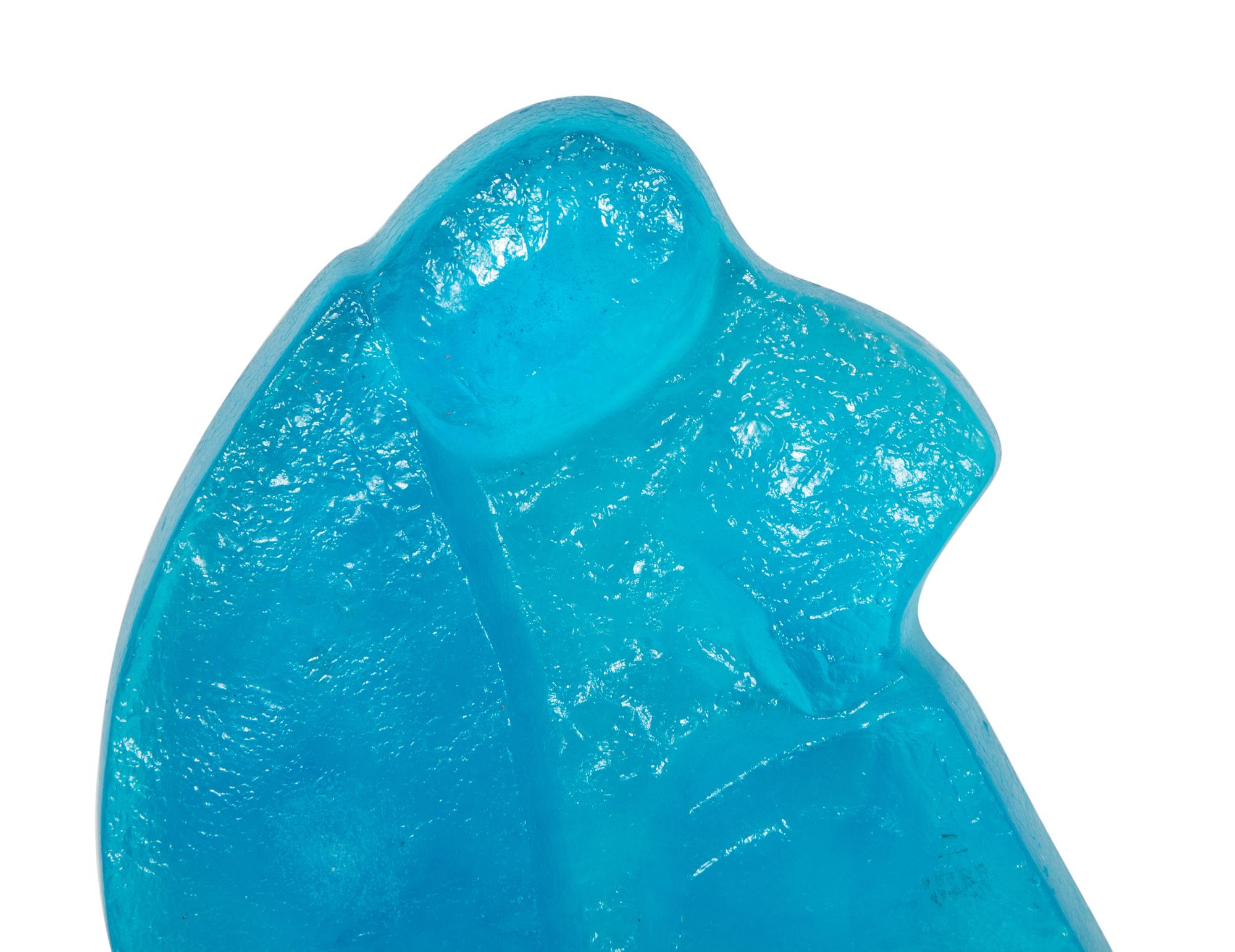 A Daum Pâte de Verre Confidences Sculpture