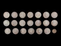 [SPANISH EMPIRE] A Group of Twenty 8-Reales Silver Coins