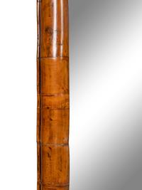 A Pair of English Burl Walnut Mirrors